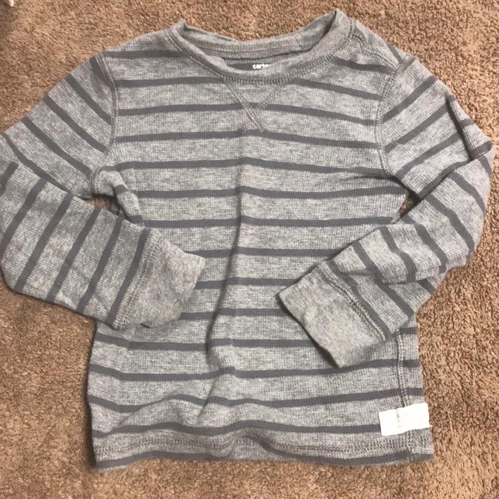 Carters Grey Long Sleeve Tee